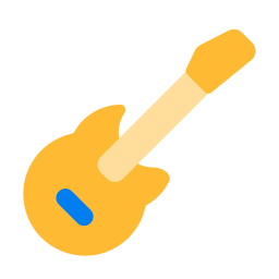 elektryczna gitara basowa ikona