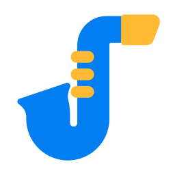 saxofón icono