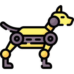 perro robótico icono
