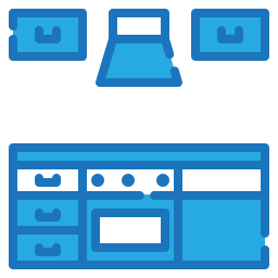 küche eingerichtet icon