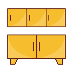 Кухонный шкаф иконка