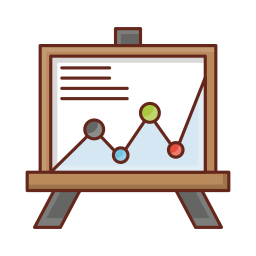 grafico analitico icona