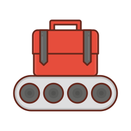 cinta transportadora icono