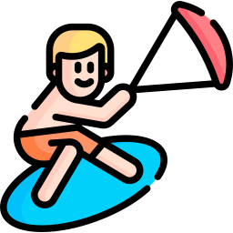 kite surf Icône