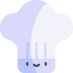 sombrero de cocinero icono