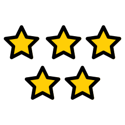 Five stars icon