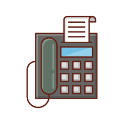 Fax machine icon