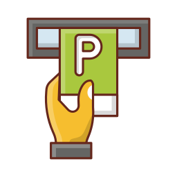 Parking fee icon