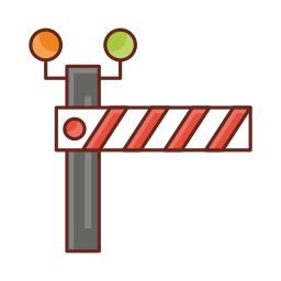 Toll road icon