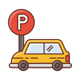 Car parking icon