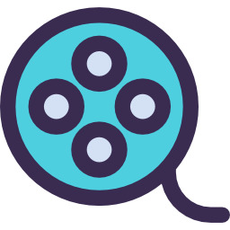 Film reel icon