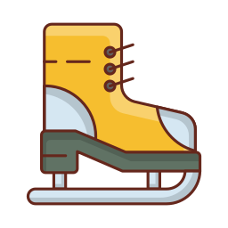 Ice skates icon