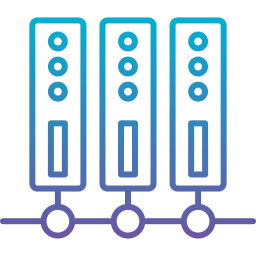 hébergement web Icône