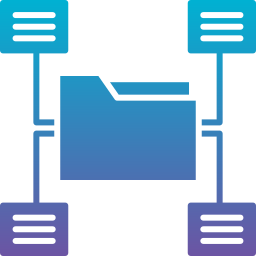 recopilación de datos icono