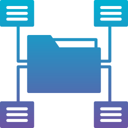 recopilación de datos icono