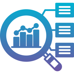 clasificación de datos icono