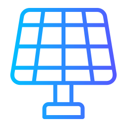 panneaux solaires Icône