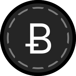 cestino di bitcoin icona