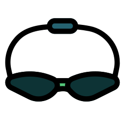 gafas de natación icono