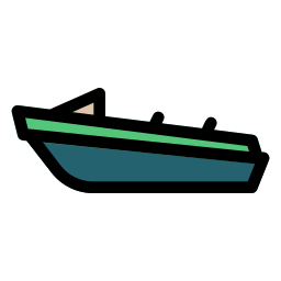 Speed boat icon