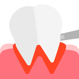 wyrywanie zęba ikona