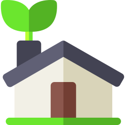 maison écologique Icône