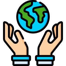 Planet earth icon