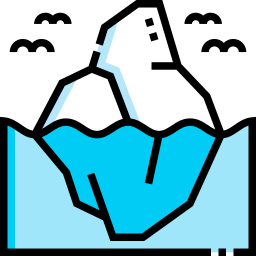 iceberg icono