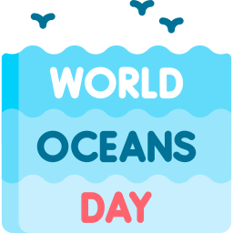 dia mundial dos oceanos Ícone
