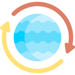 Water cycle icon