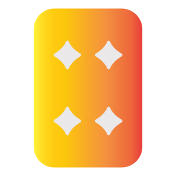 Four of diamonds icon