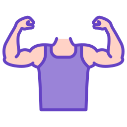 bodybuilder icoon