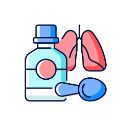 Cough syrup icon