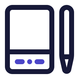 Pen tablet icon