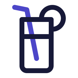 Cold drink icon