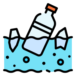 Морской мусор иконка