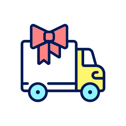 Free delivery icon