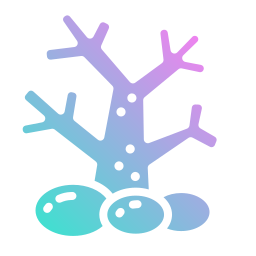 Coral reef icon