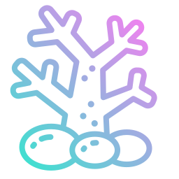 Coral reef icon