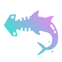 Hammerhead fish icon