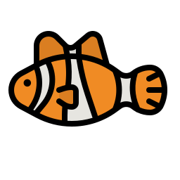 рыба-клоун иконка