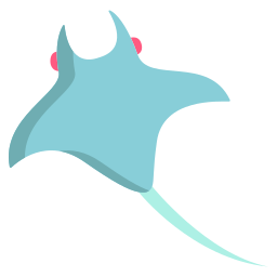 Manta ray icon