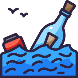 Message in a bottle icon