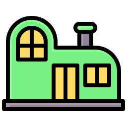 Современный дом иконка
