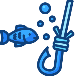 Fishing hook icon