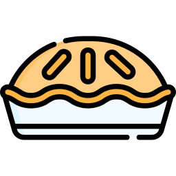 Apple pie icon