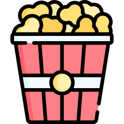 popcorn icoon