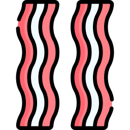 lanière de bacon Icône
