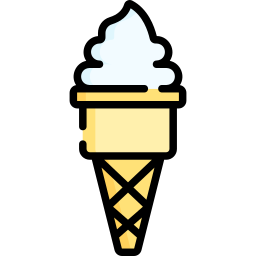 cucurucho de helado icono