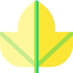 foglie tropicali icona